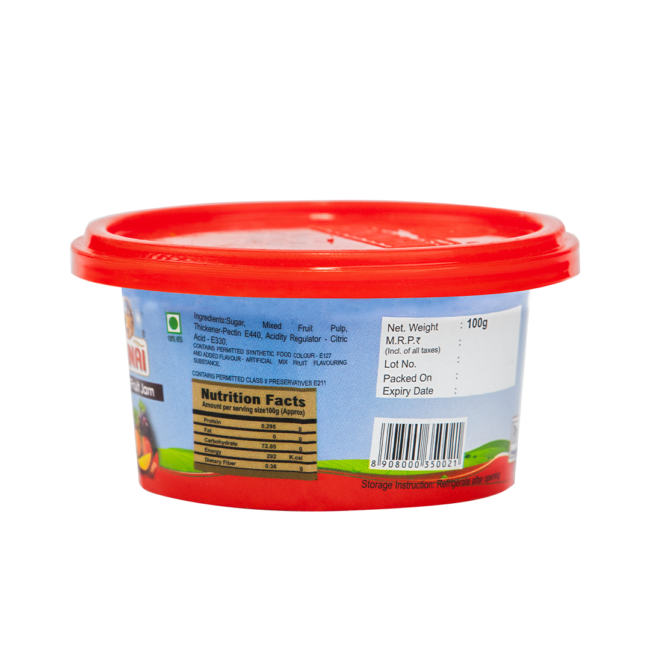 Mixed Fruit Jam 100Gm - Image 3