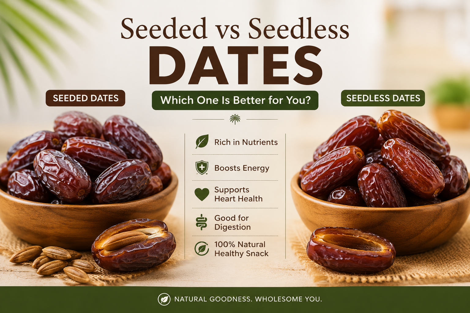 Seeded vs Seedless Dates: Which One Is Better for Your Health?