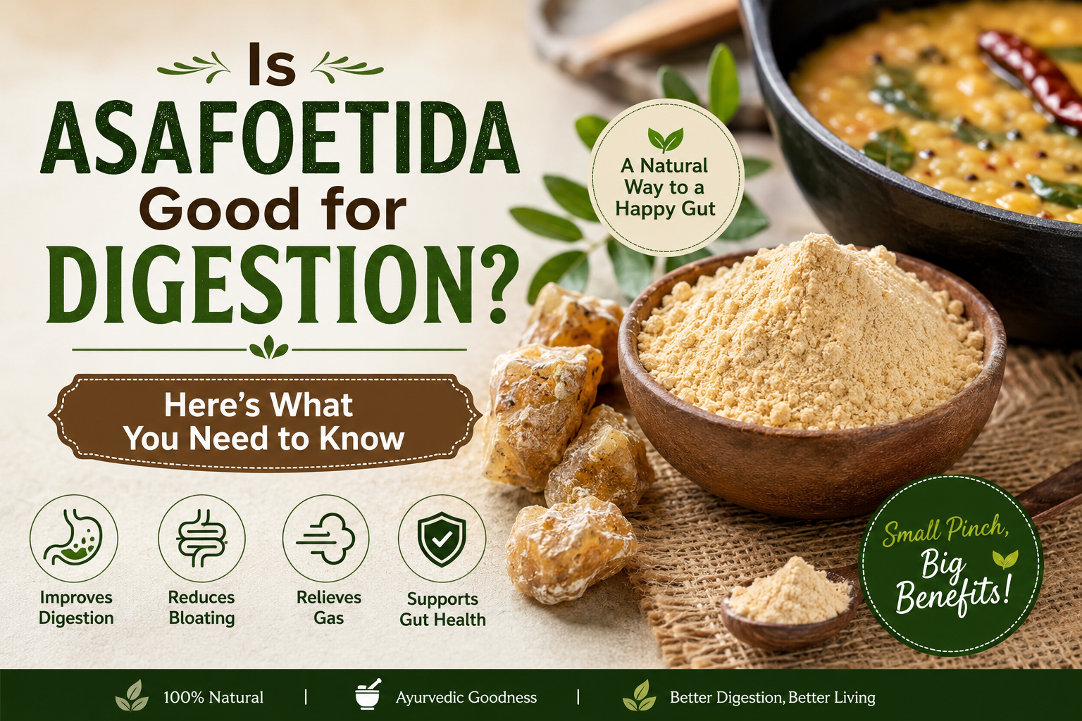 Asafoetida for Digestion: Benefits, Uses & Side Effects