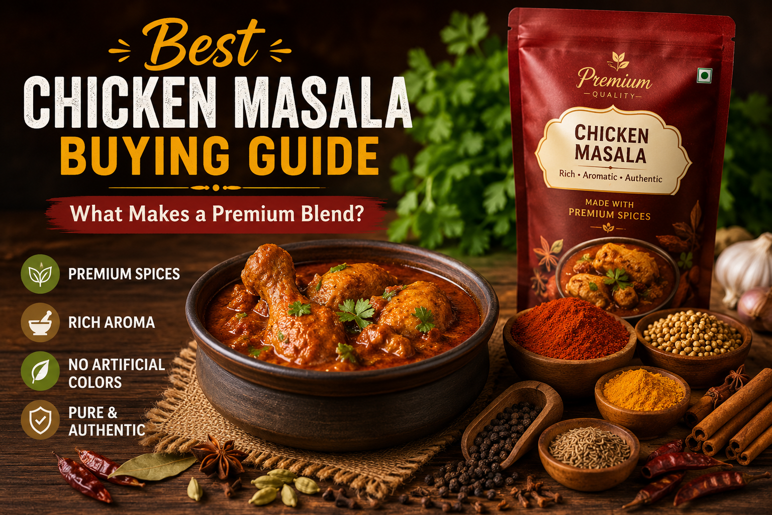 Best Chicken Masala Buying Guide: How to Choose a Premium Blend