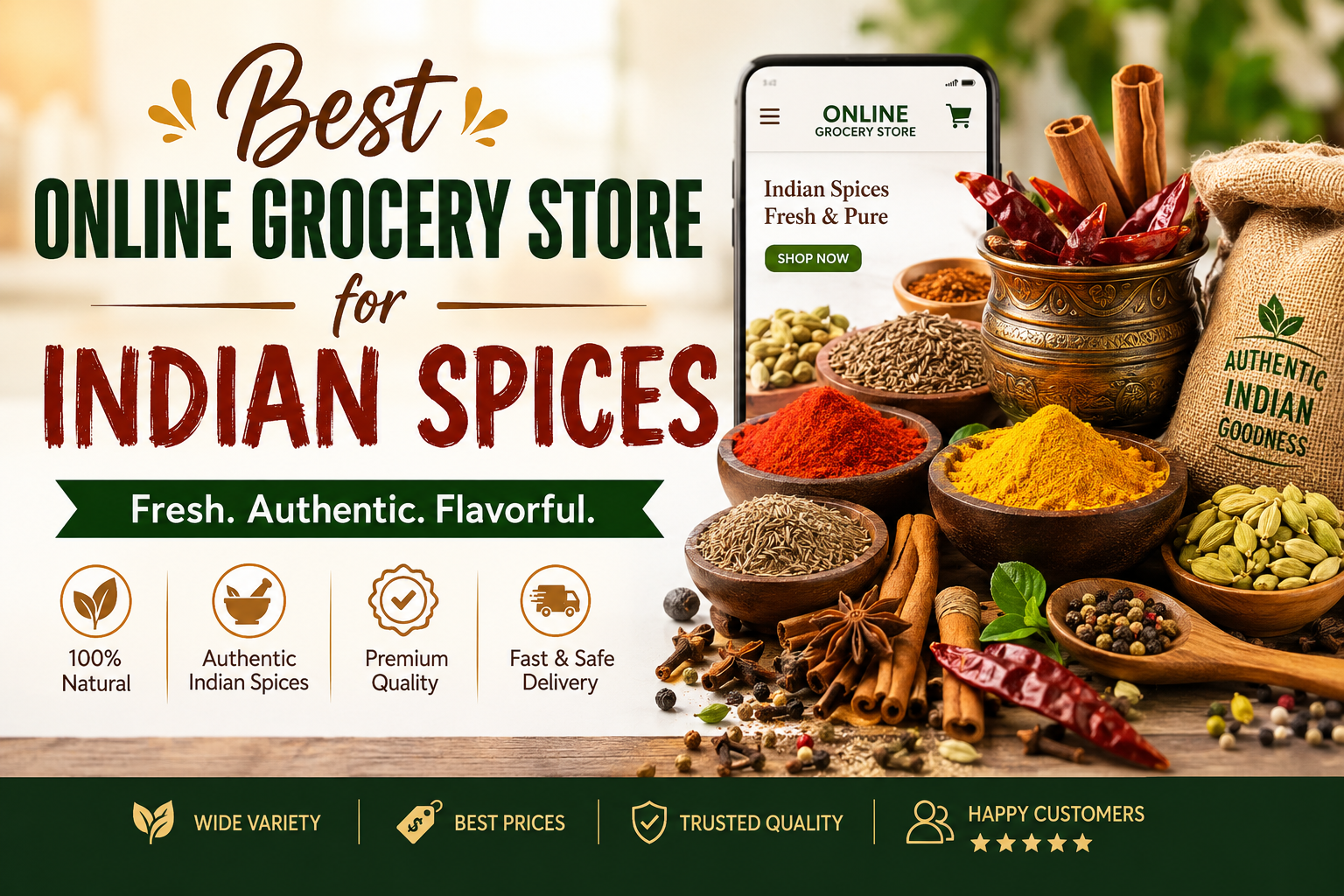 Best Online Grocery Store for Indian Spices in 2026: A Complete Buyer’s Guide