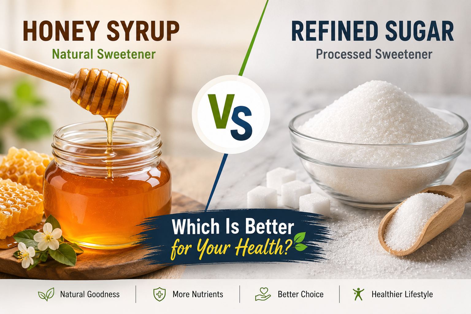 Annai Honey Syrup vs Sugar: Which Is Better for Your Health?