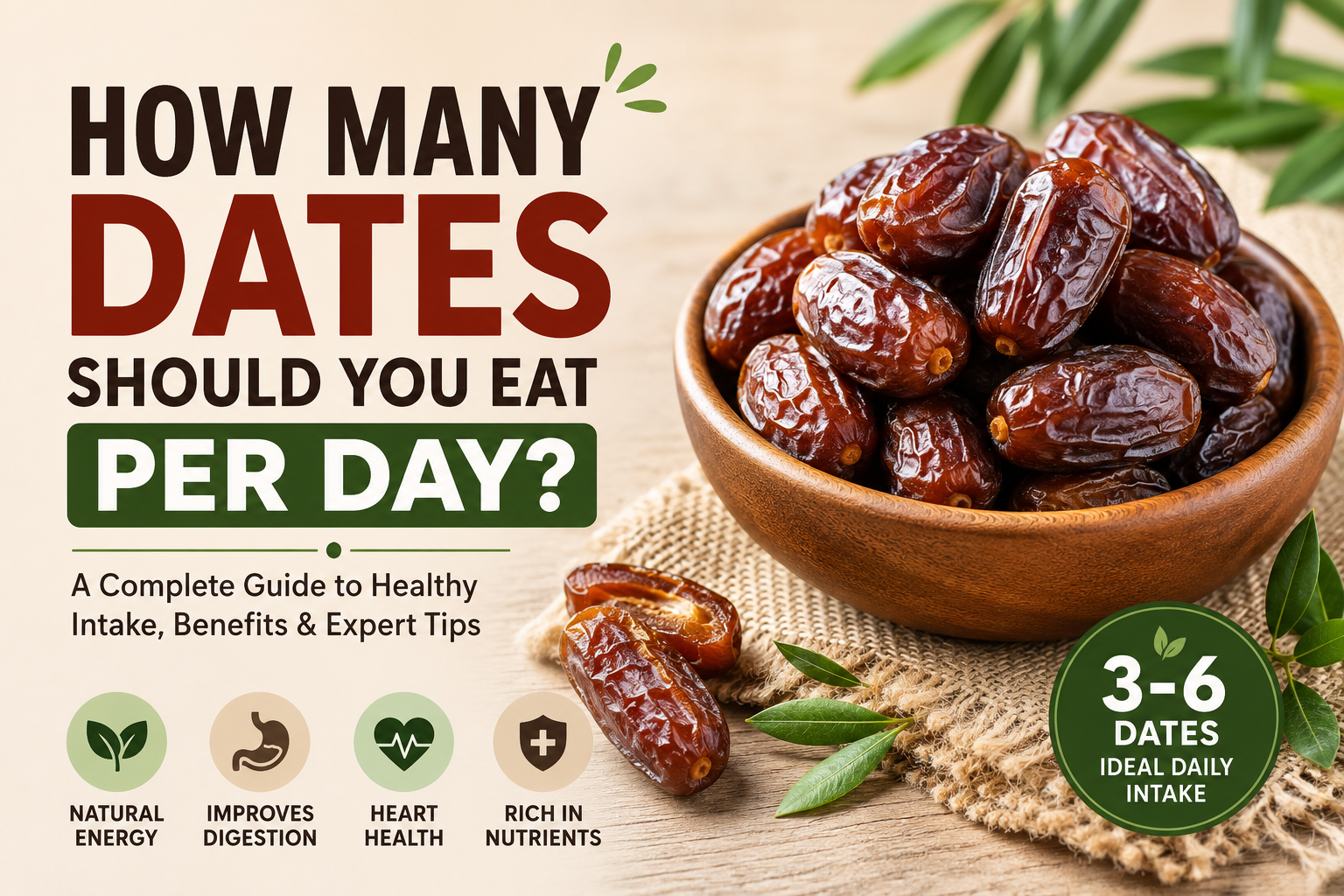 How Many Dates Should You Eat Per Day?