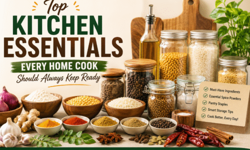 Top Kitchen Essentials Every Home Cook Should Keep Ready