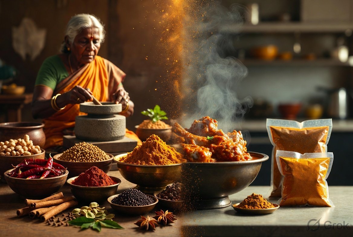 Why Traditional South Indian Masalas Taste Better Than Ready-Made Alternatives?