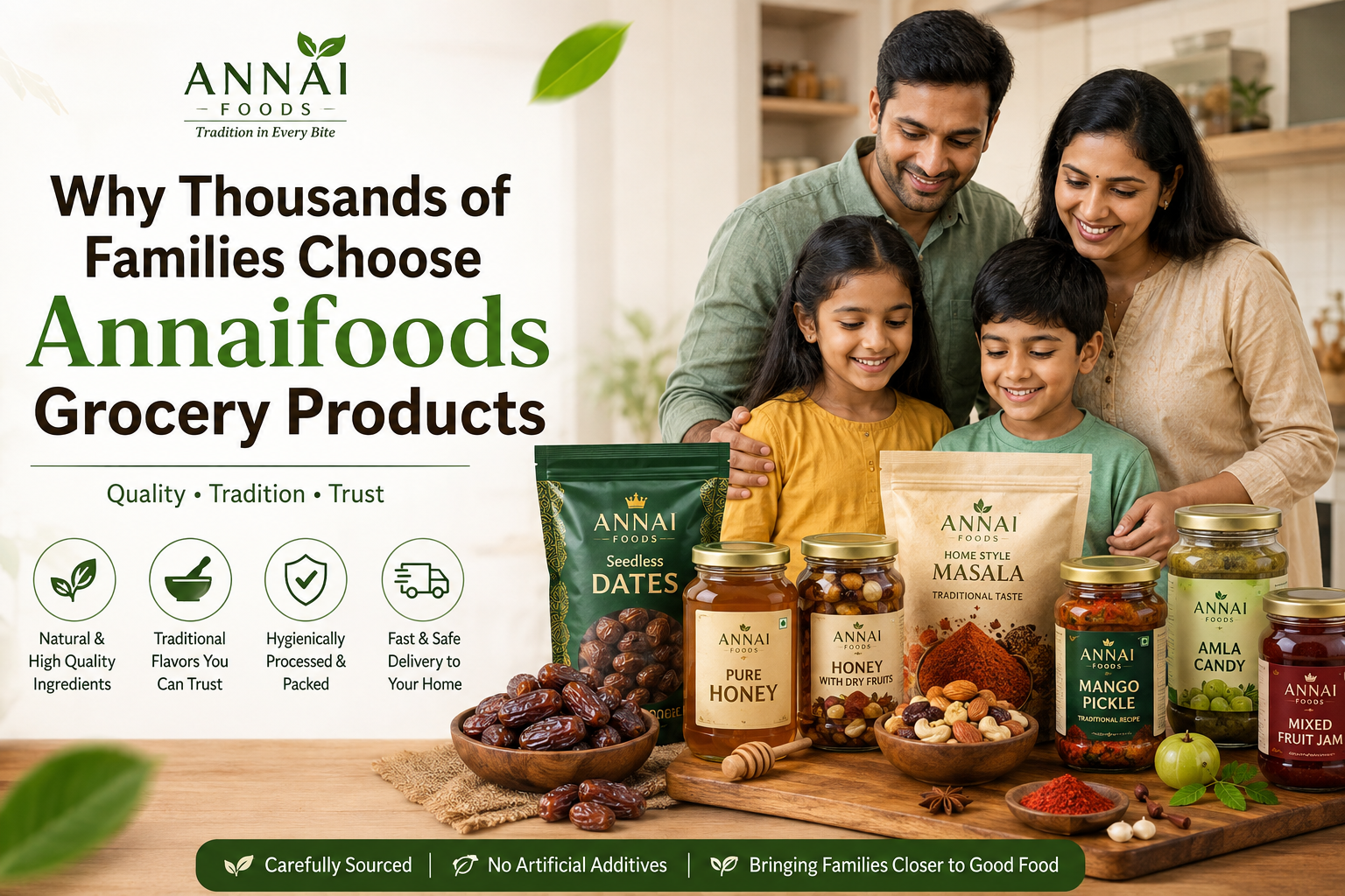 Why Families Choose Annai Foods for Groceries?